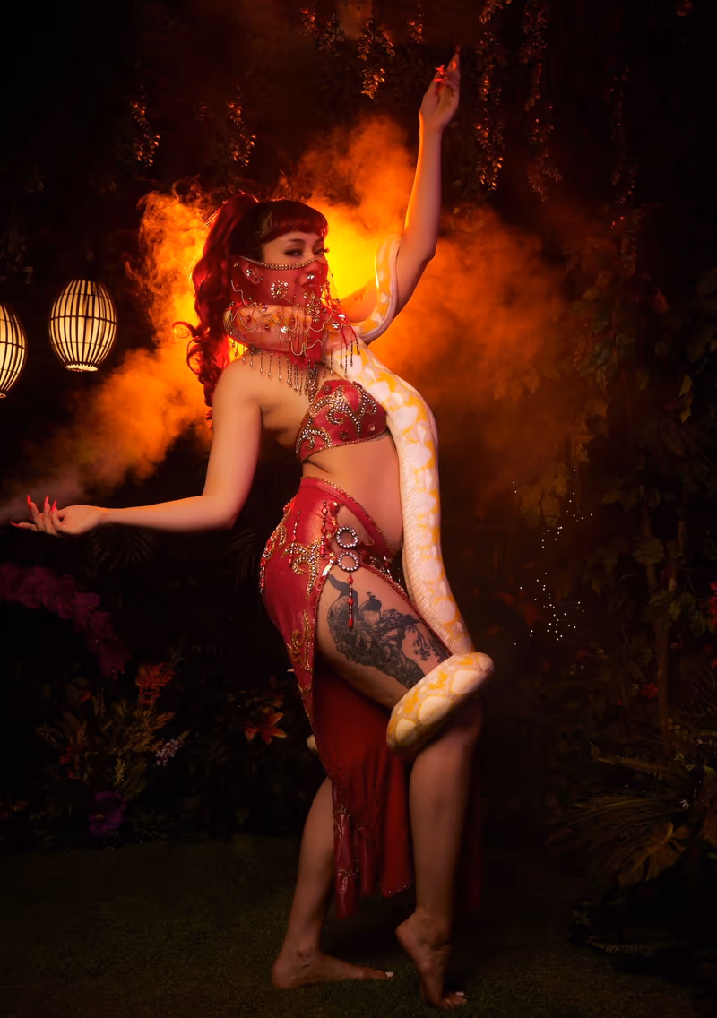 Princess Rose fantasy cosplay